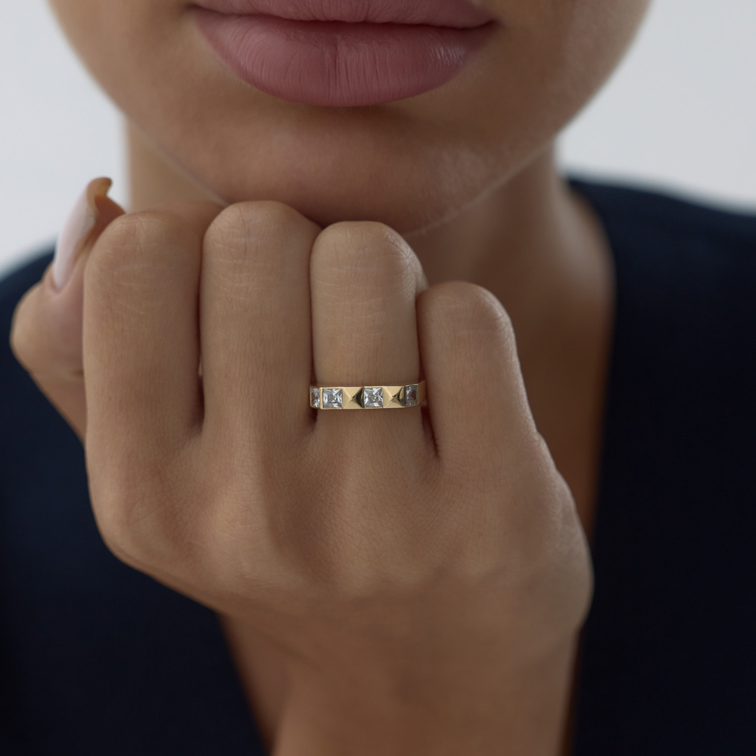 Geometrik Işık Yüzük - 1