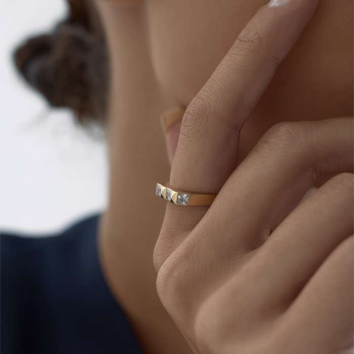 Geometrik Işık Yüzük - 3