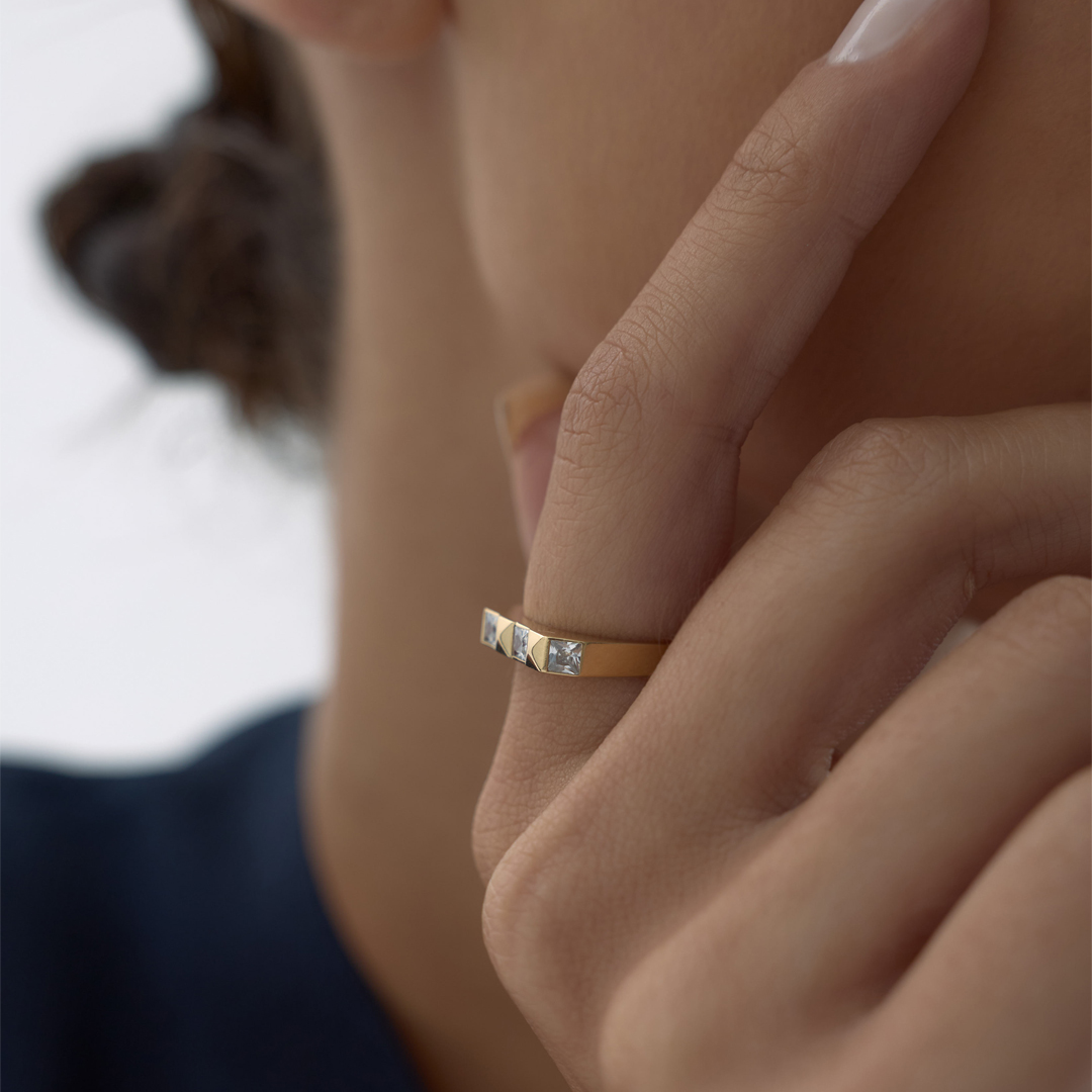 Geometrik Işık Yüzük - 3