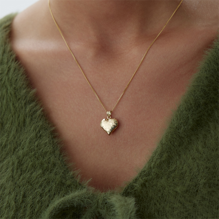 Geometrik Kalp Kolye - Koçak