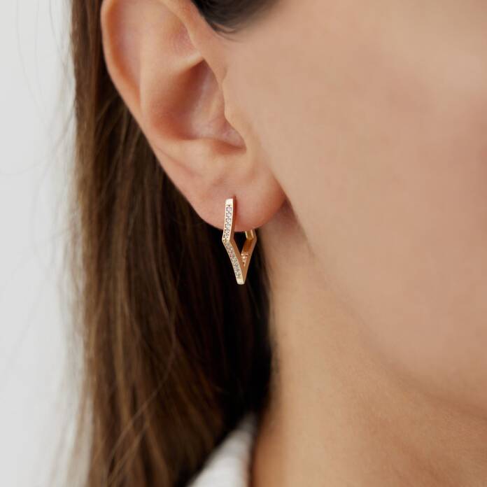 Geometrik Model Küpe - 1