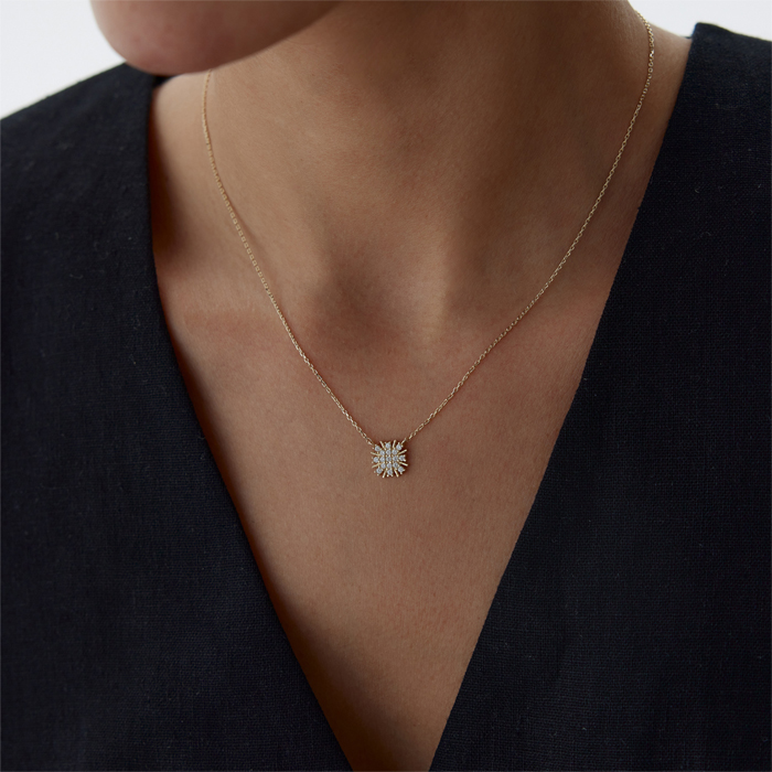 Glacial Stone Kolye - Simoro