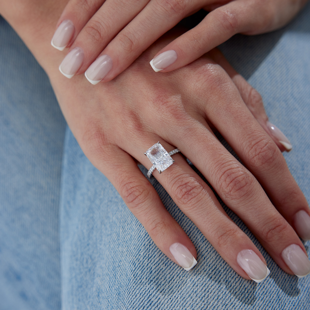 Glacies Yarımtur Tektaş Yüzük - 1