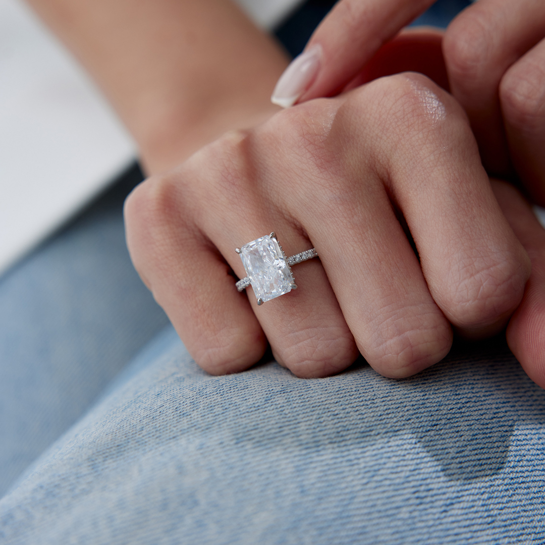 Glacies Yarımtur Tektaş Yüzük - 2