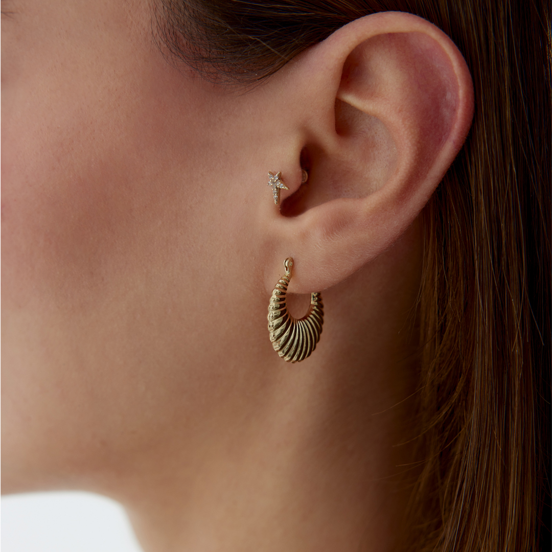 Glow Pearl Küpe - 1