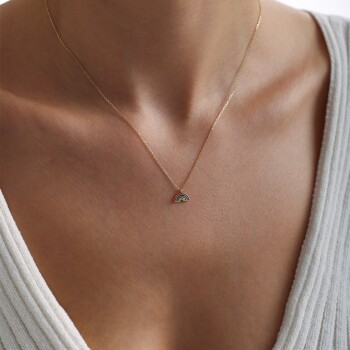 Gökkuşağı Kolye - Alen (1)