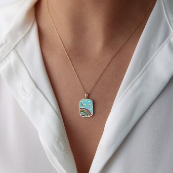 Gökkuşağı ve Gece Kolye - Rayna