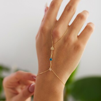 Göz Detay Kalp Yıldız Şahmeran - Nüans