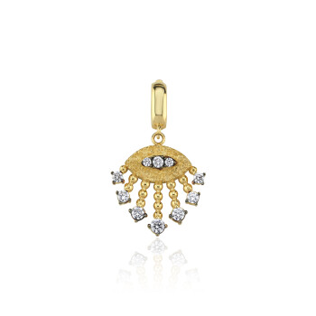 Göz Sarkıt Kolye Ucu - Alen