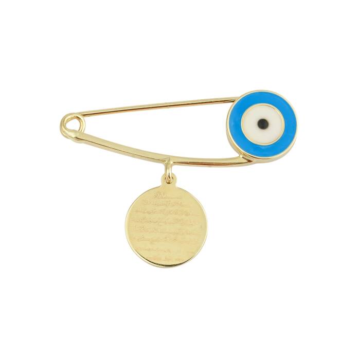 Gözlü Ayet-el Kürsi Bebek İğnesi - 1