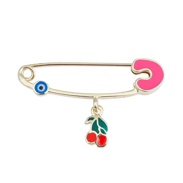 Gözlü Kiraz Bebek İğnesi - 1