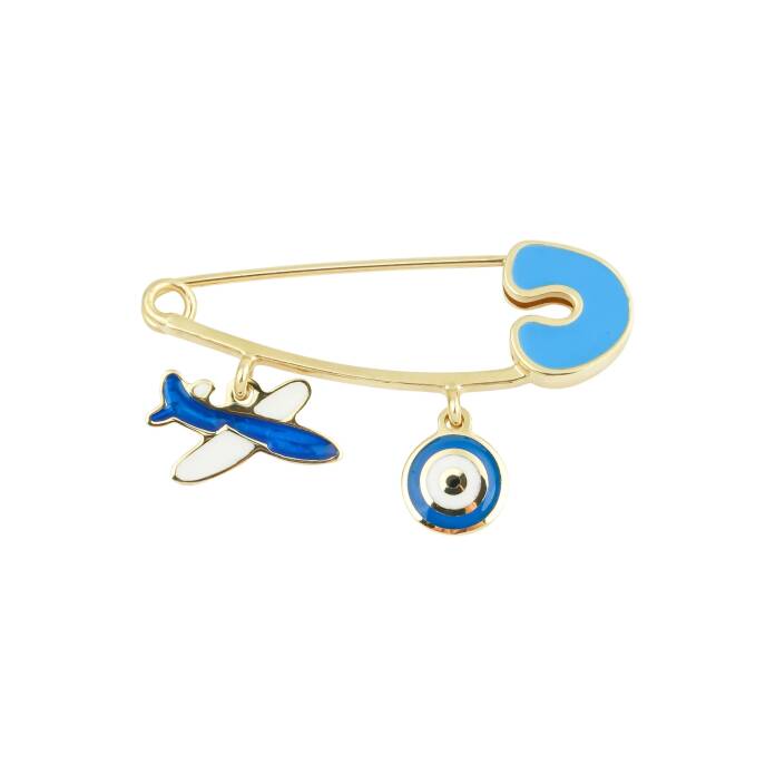 Gözlü Uçak Bebek İğnesi - 1