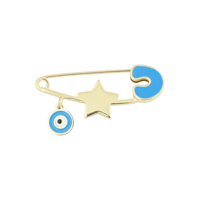 Gözlü Yıldız Bebek İğnesi - 1
