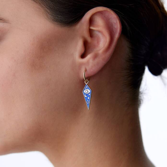 Grana Sancak Küpe - 1