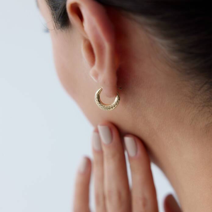 Greek Halka Küpe - 2