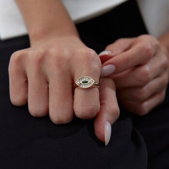 Green Eye Yüzük - Rayna