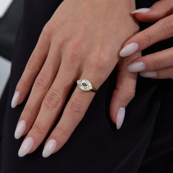 Green Eye Yüzük - Rayna (1)