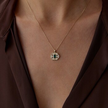 Green Hera Kolye - Rayna (1)