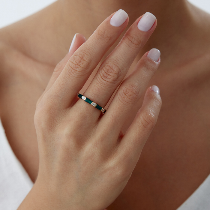 Green Kemik Yüzük - Cemart (1)