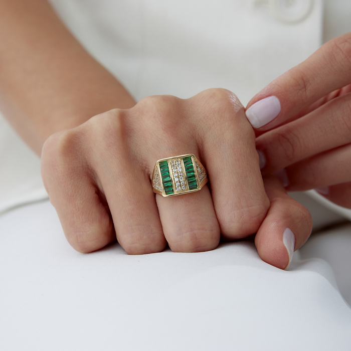 Green Pathlink Yüzük - Cemart