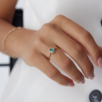 Green Sea Yüzük - Rayna