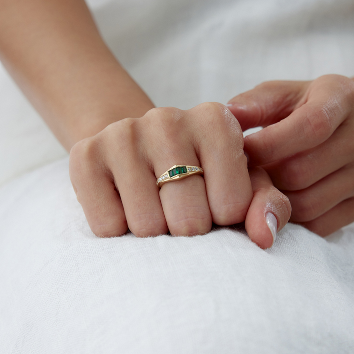 Green Sharp Yüzük - Cemart (1)
