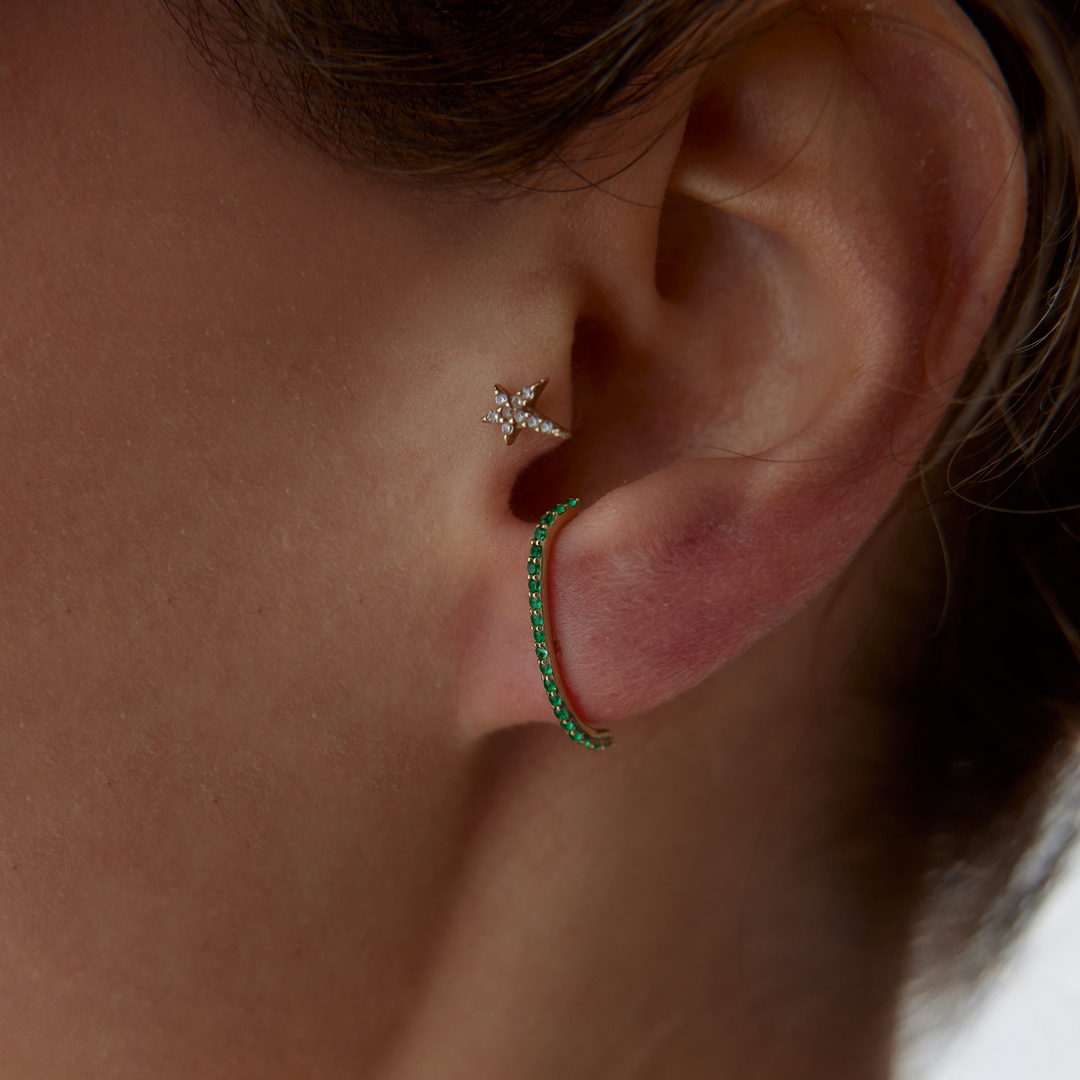 Green Stick Küpe - 2