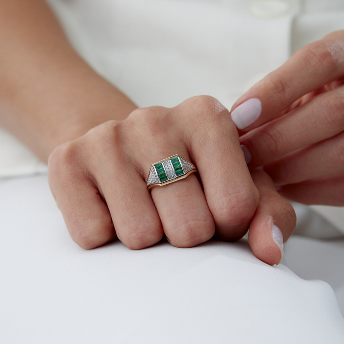 Green Sycle Yüzük - Cemart