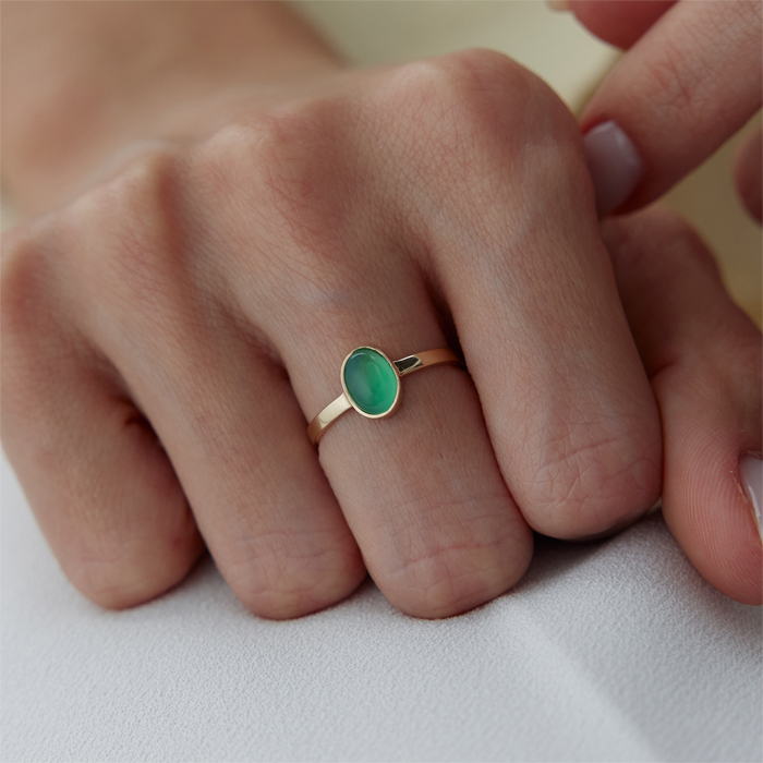 Green Viridia Yüzük - Mazi