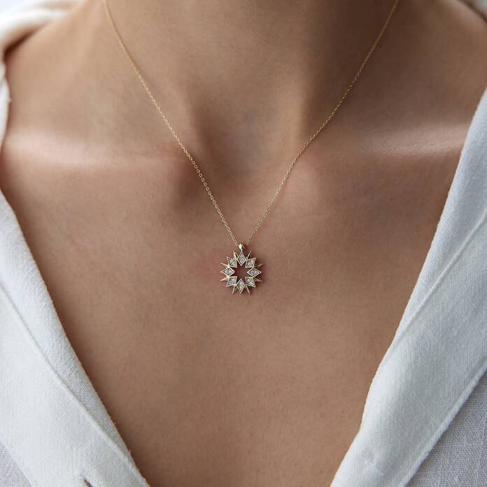 Güneş Işını Kolye - 2