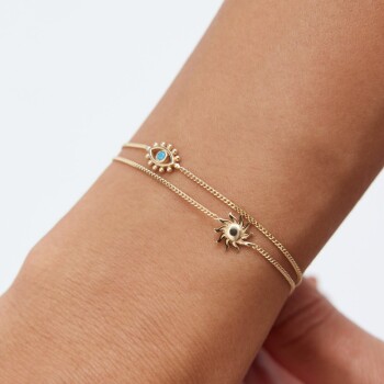 Güneş Kirpik İkili Bileklik - Rayna