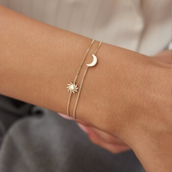 Güneş ve Ay İkili Bileklik - Rayna (1)