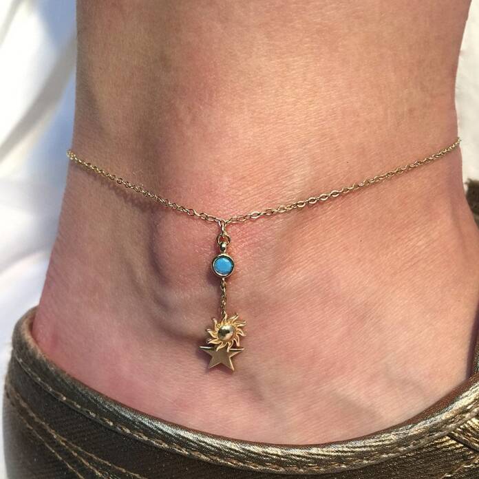 Güneş ve Yıldızlı Halhal - 1