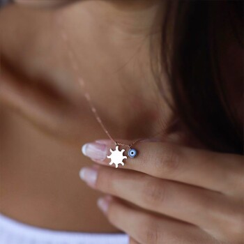 Güneşli Kolye - Rayna (1)