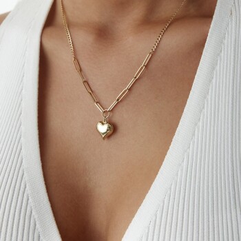 Gurmet Ataç Kalp Kolye - 2