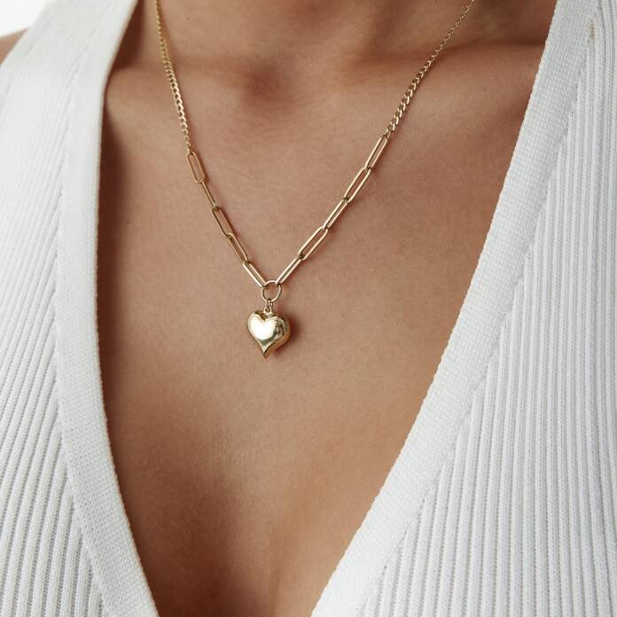 Gurmet Ataç Kalp Kolye - 2