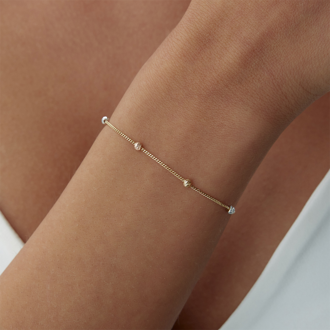 Gurmet Zincir Dorika Bileklik - 1