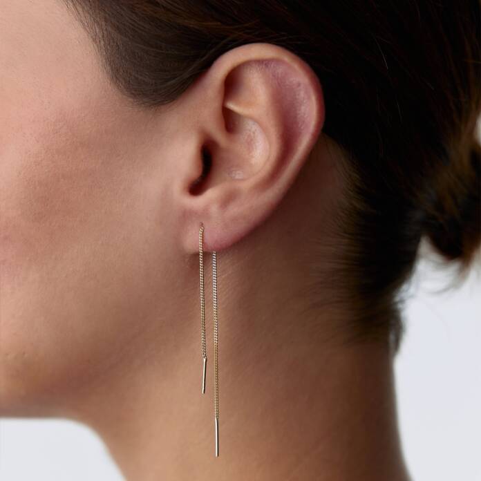 Gurmet Zincir Küpe - 1