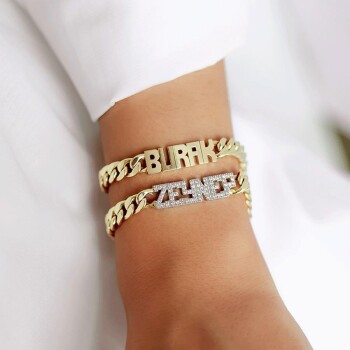 Gurmet Zincirli İsimli Bileklik - Arpaş (1)