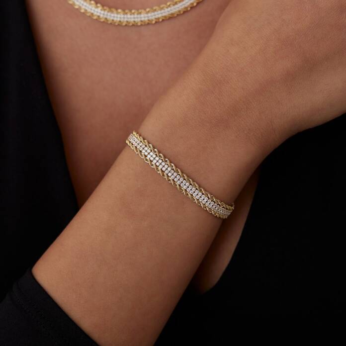 Halat Çift Su Yolu Bileklik - 1