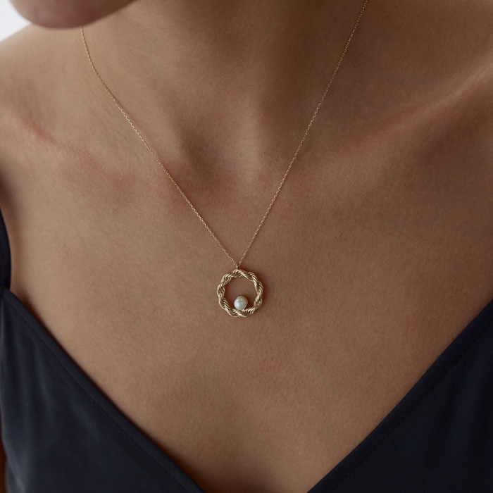 Halat Frame Kolye - 3