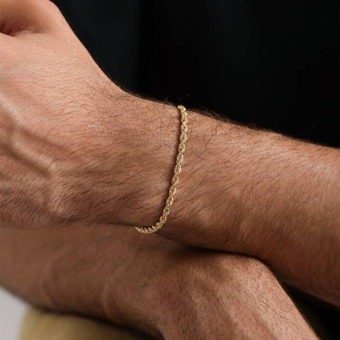 Halat Zincir Erkek Bileklik - 1