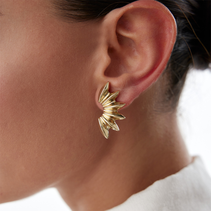 Half Daisy Küpe - Dilmener