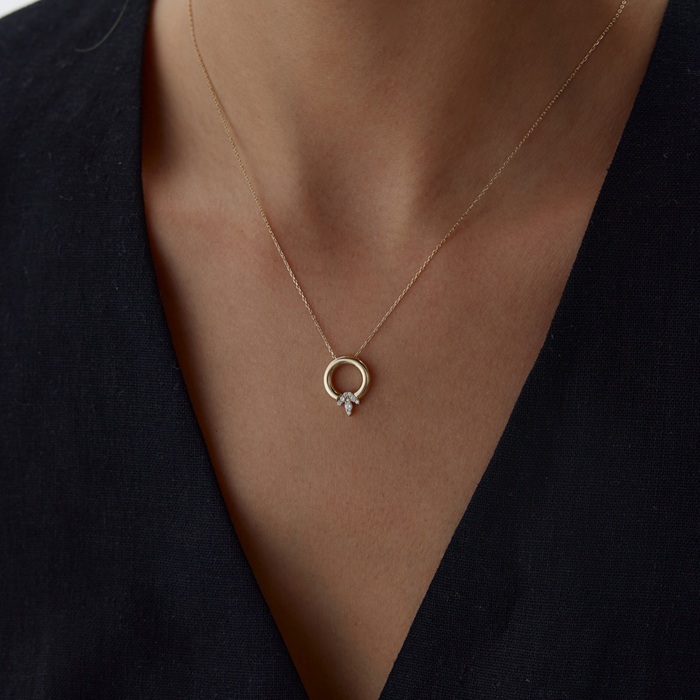 Halka Lotus Kolye - Rayna