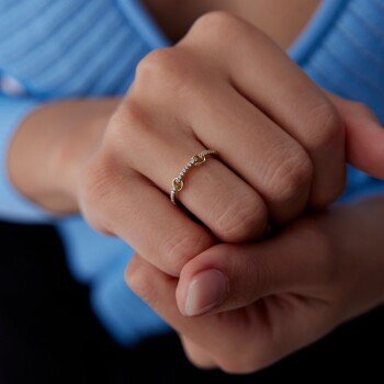 Halka Su Yolu Yüzük - Alen