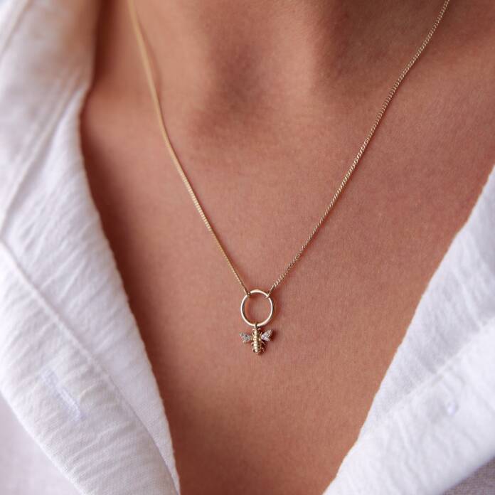 Halkalı Arı Kolye - 1