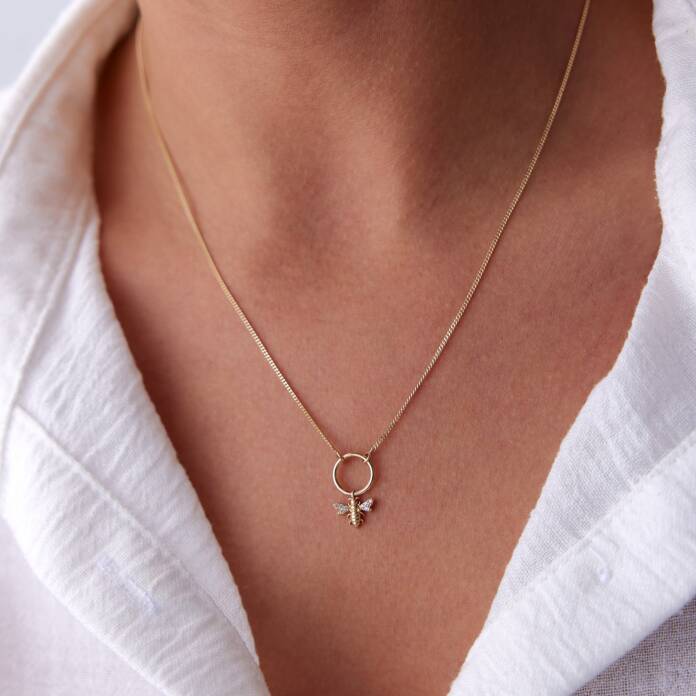 Halkalı Arı Kolye - 2