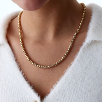 Halkalı Zincir Kolye - Özer