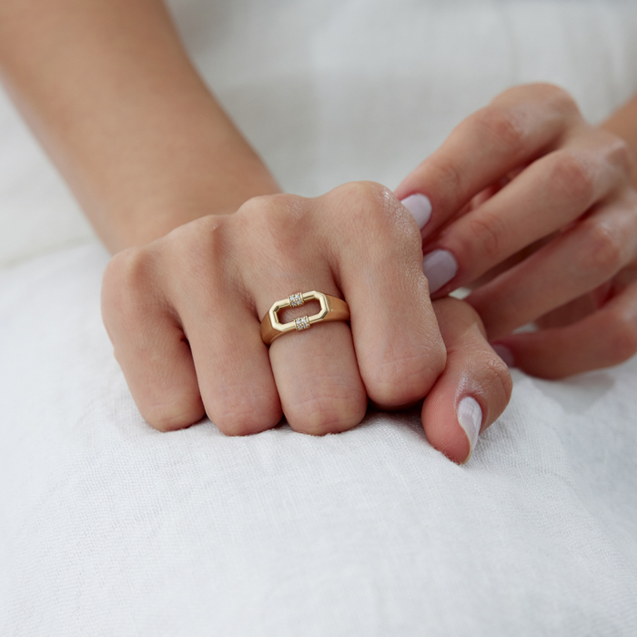 Hallow Roll Yüzük - Cemart