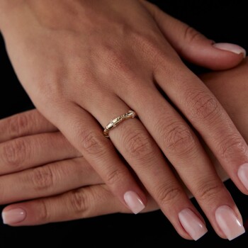 Harmony Bone Yüzük - Rayna